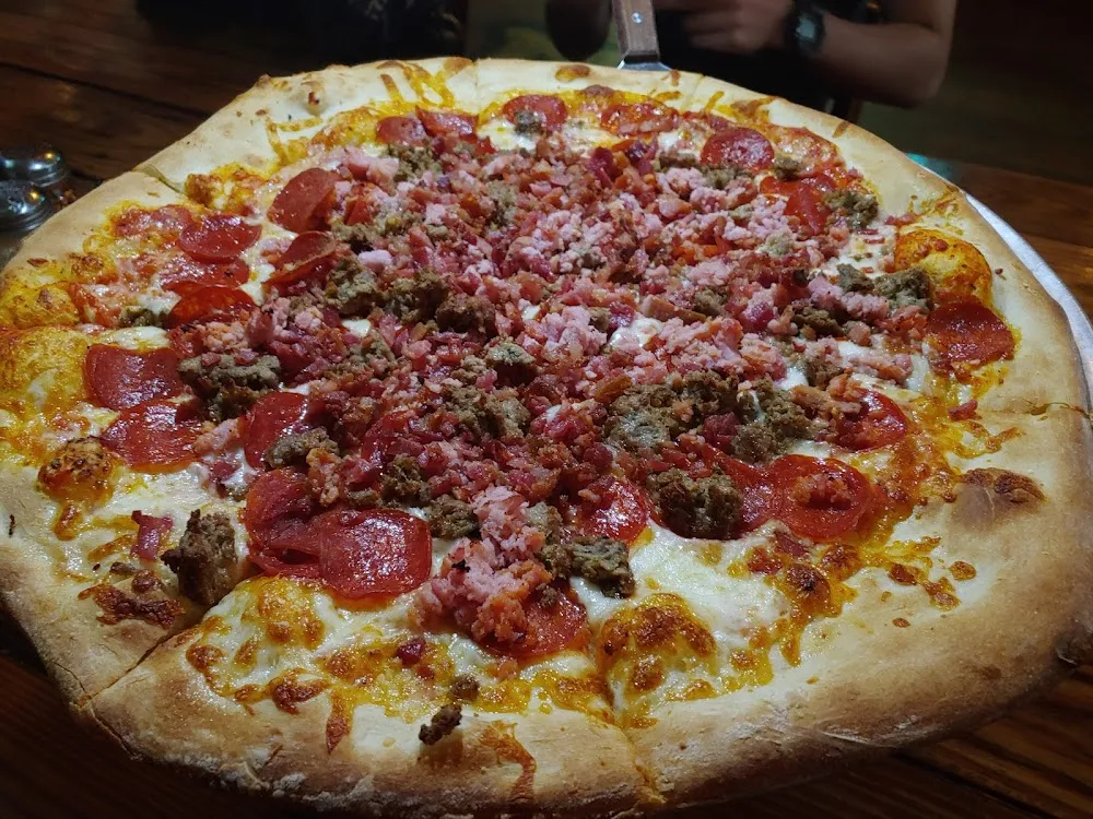 All Meat Pizza