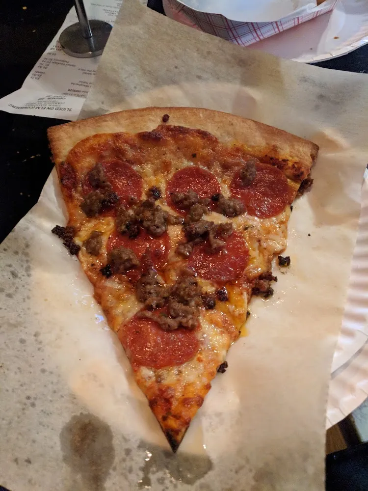 Sausage and Pepperoni Pizza